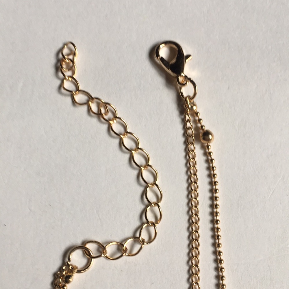 New! Beaded Glass Pendant Necklace - Picture 9 of 10